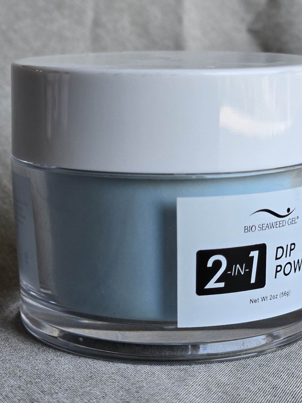 Bio Seaweed Gel 2-in-1 Dip Powder – 97 Charmed (Pastel Blue)
